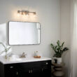 Kichler 45894NI Harmony 24.5-in 3-Light Brushed Nickel Transitional Vanity Light