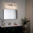 Kichler 45894NI Harmony 24.5-in 3-Light Brushed Nickel Transitional Vanity Light