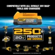 DEWALT DCD778E1 1/2-in 20-volt Max 1.7-Amp Variable Brushless Cordless Hammer Drill (1-Battery Included)