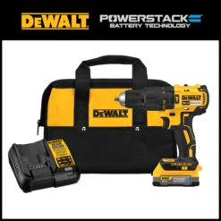 DEWALT DCD778E1 1/2-in 20-volt Max 1.7-Amp Variable Brushless Cordless Hammer Drill (1-Battery Included)