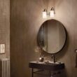 Kichler 55086BK Kennewick 13.25-in 2-Light Black Traditional Vanity Light