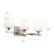 Kichler 55002NI Marette 22.75-in 3-Light Brushed Nickel Modern/Contemporary Vanity Light Kichler 55002NI Marette 22.75-in 3-Light Brushed Nickel Modern/Contemporary Vanity Light