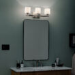 Kichler 55002NI Marette 22.75-in 3-Light Brushed Nickel Modern/Contemporary Vanity Light Kichler 55002NI Marette 22.75-in 3-Light Brushed Nickel Modern/Contemporary Vanity Light
