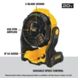 DEWALT DCE512B 20-Volt MAX Jobsite Fan (Tool Only) DEWALT DCE512B 20-Volt MAX Jobsite Fan (Tool Only)