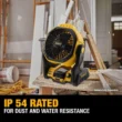 DEWALT DCE512B 20-Volt MAX Jobsite Fan (Tool Only) DEWALT DCE512B 20-Volt MAX Jobsite Fan (Tool Only)