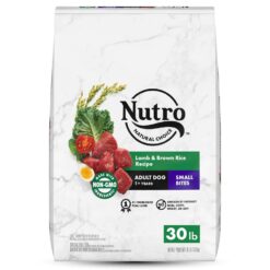 Nutro Natural Choice Lamb & Brown Rice Recipe Small Bites Adult Dry Dog Food, 30 lbs.