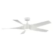 Home Decorators Collection 34612 Sky Parlor 56 in. LED Indoor White Ceiling Fan with Light