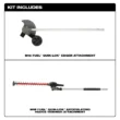 Milwaukee 49-16-2718-49-16-2719 M18 FUEL QUIK-LOK 8 in. Edger Attachment and M18 FUEL QUIK-LOK Hedge Trimmer Attachment (2-Tool)