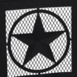 Sunnydaze Decor KF-ASFP-BLK 36 in. W x 22.5 in. H Round Steel Wood Burning Fire Pit with Cooking Grate and Spark Screen