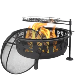 Sunnydaze Decor KF-ASFP-BLK 36 in.