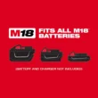 Milwaukee 49-16-2720-49-16-2719 M18 FUEL QUIK-LOK 10 in. Pole Saw Attachment and M18 FUEL QUIK-LOK Hedge Trimmer Attachment (2-Tool)