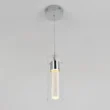 Artika OME1LB-HD2D Essence 1-Light Chrome Modern Integrated LED Ceiling Hanging Pendant Light