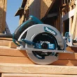 Makita 5007MG 15 Amp 7-1/4 in. Corded Lightweight Magnesium Circular Saw with LED Light, Dust Blower, 24T Carbide blade, Hard Case