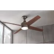 Home Decorators Collection 54729 BOND Mercer 52 in. Integrated LED Indoor Oil Rubbed Bronze Ceiling Fan with Light Kit works with Google Assistant and Alexa