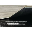 QuietWalk QWLV360 360 sq. ft. x 6 ft. x 60 ft. x 1.4 mm Acoustical Underlayment with Vapor Barrier for All Vinyl Plank Flooring