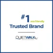 QuietWalk QWLV360 360 sq. ft. x 6 ft. x 60 ft. x 1.4 mm Acoustical Underlayment with Vapor Barrier for All Vinyl Plank Flooring