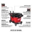 Milwaukee 0910-20 M18 FUEL 6 Gal. Cordless Wet/Dry Shop Vacuum with Filter, Hose, and Accessories