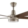 Hampton Bay Fanelee 52133 54 in. White Color Changing