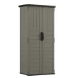 Suncast BMS1250SB 2-ft x 2-ft Vertical Resin Storage Shed (Floor Included)