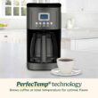 Cuisinart Coffee Maker, Perfecttemp 14-Cup Glass Carafe, Programmable Fully Automatic, Black, DCC-3200BKSP1