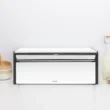 Fall Front Bread Box - Matte Steel