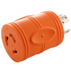 AC WORKS ADL1430L620 Locking Adapter NEMA L14-30P 30Amp 125/250Volt 4Prong