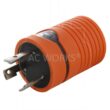 AC WORKS ADL530L1430 Locking Adapter NEMA L5-30P 30 Amp 125Volt Locking Plug