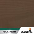 Olympic OLY209-05 Maximum 5 gal. Autumn Brown Solid Color Exterior Stain and Sealant in One