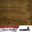 Olympic OLY712-05 Maximum 5 gal. Black Oak Semi-Transparent Exterior Stain and Sealant in One Low VOC