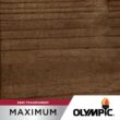 Maximum 5 gal. Black Walnut Semi-Transparent Exterior Stain and Sealant in One Low VOC