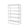 HDX 21656CPS 5-Tier Steel Wire Shelving Unit in Chrome (36 in. W x 72 in. H x 16 in. D)