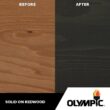 Olympic OLY248-05 Maximum 5 gal. Deep Charcoal Solid Color Exterior Stain and Sealant in One