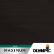 Olympic OLY252-05 Maximum 5 gal. Ebony Solid Color Exterior Stain and Sealant in One