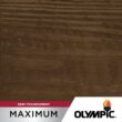 Olympic OLY934-05 Maximum 5 Gal. Espresso Semi-Transparent Exterior Stain and Sealant in One Low VOC