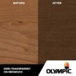 Olympic OLY934-05 Maximum 5 Gal. Espresso Semi-Transparent Exterior Stain and Sealant in One Low VOC