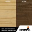 Olympic OLY934-05 Maximum 5 Gal. Espresso Semi-Transparent Exterior Stain and Sealant in One Low VOC