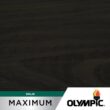 Olympic OLY289-05 Maximum 5 gal. Mystic Black Solid Color Exterior Stain and Sealant in One