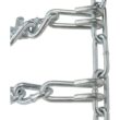 OAKTEN 33-0009B 16 in. x 4.8 in. x 8 in. Lawn Tractor and Snowblower Tire Chains Replaces MTD 723-0608 & 490-241-0028 (Set of 2)