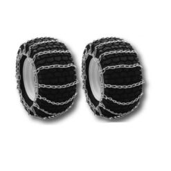 OAKTEN 33-0009B 16 in. x 4.8 in. x 8 in. Lawn Tractor and Snowblower Tire Chains Replaces MTD 723-0608 & 490-241-0028 (Set of 2)