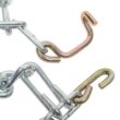OAKTEN 33-0009B 16 in. x 4.8 in. x 8 in. Lawn Tractor and Snowblower Tire Chains Replaces MTD 723-0608 & 490-241-0028 (Set of 2)