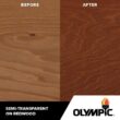 Olympic OLY704-05 Maximum 5 Gal. Redwood Semi-Transparent Exterior Stain and Sealant in One Low VOC