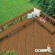 Olympic OLYEST13-01NV Elite 1 Gal. Timberline Semi-Transparent Exterior Wood Stain and Sealant in One Low VOC