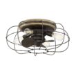 Trent Austin Design 22" Evaro 3 - Blade Caged Ceiling Fan with Light Kit Included