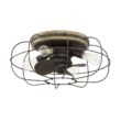 Trent Austin Design 22" Evaro 3 - Blade Caged Ceiling Fan with Light Kit Included