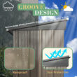 5 ft. W x 3 ft. D Metal Storage Shed