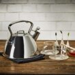All-Clad Specialty 2 qt. Stainless Steel Whistling Stovetop Kettle All-Clad Specialty 2 qt. Stainless Steel Whistling Stovetop Kettle