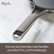 Ayesha Curry Professional Hard Anodized Collection Nonstick Cookware Set, 10-Piece, Charcoal
