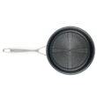 Circulon Clad Stainless Steel Saucepan with Glass Lid and Hybrid SteelShield Nonstick, 2-Quart