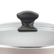 Farberware Dishwasher Safe Aluminum Nonstick Cookware Set, 15-Piece - Black