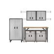 Gladiator 66-1/2" Wide Hardwood Modular Workbench